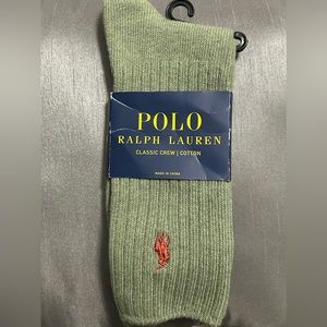 Brand NWT Ralph Lauren Polo Pair of Socks